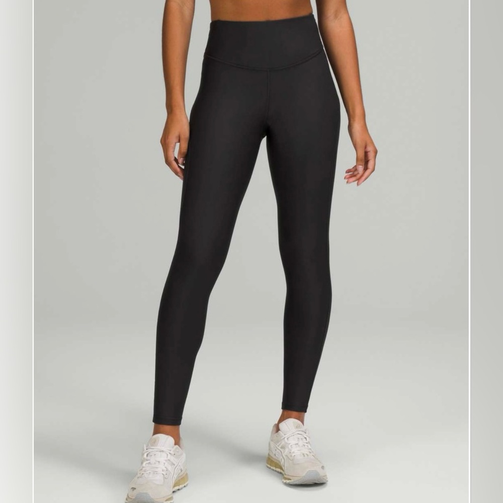 Lululemon Fleece Base Pace High-Rise Tight 28"Black Size 4